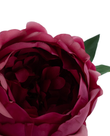 Kunstbloem Lotus peony Real Touch red 58 cm - Easyplants Artificial Plants & Flowers
