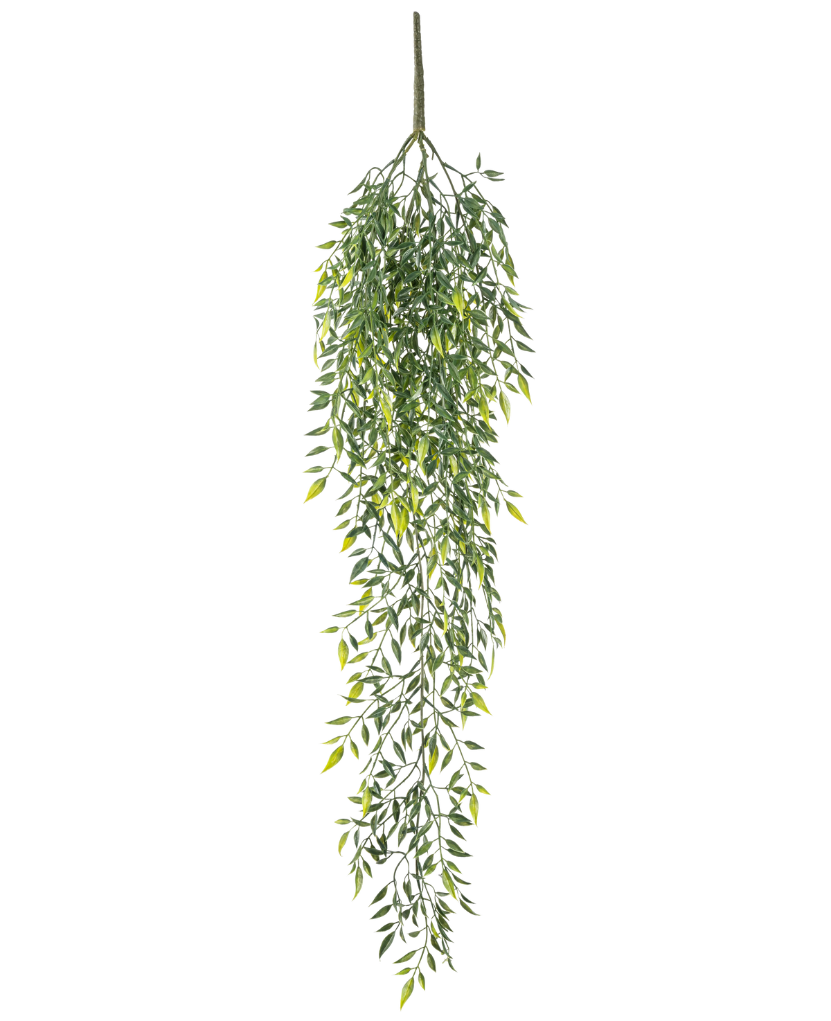 The Artificial Hanging Plant Bamboo 90 cm is an artificial hanging bamboo shrub with many small leaves on fine branches, against a plain white background.