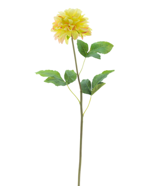 Artificial flower Dahlia Real Touch Champagne 73 cm - Easyplants Artificial Plants & Flowers