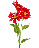 Artificial Flower Daisy 78 cm Red - Easyplants Artificial Plants & Flowers