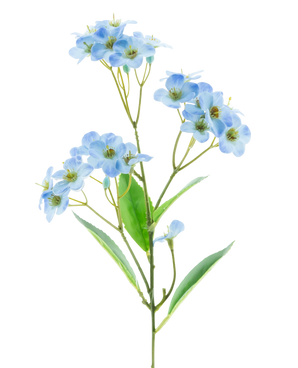 Artificial flower Orchid Real Touch Blue 50 cm - Easyplants Artificial Plants & Flowers