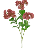 Artificial Branch Sedum 56 cm Pink - Easyplants Artificial Plants & Flowers