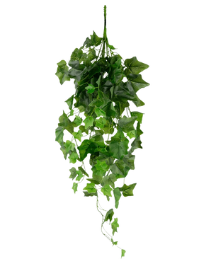 The Artificial Ivy 70 cm green is a hanging artificial ivy with hanging green leaves and multiple tendrils against a plain white background.