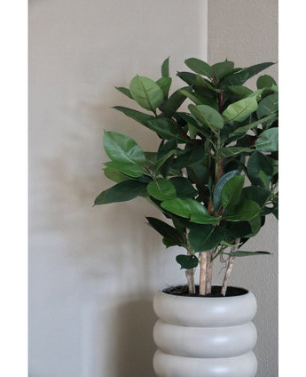 Artificial plant rubber deluxe 90 cm - Easyplants Artificial Plants & Flowers
