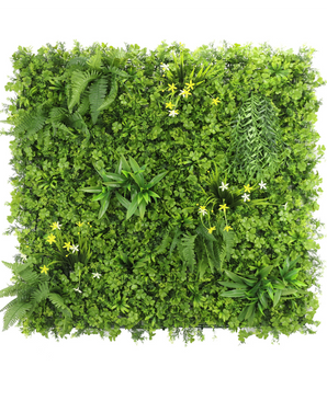 Artificial hedge Daffodil Smile 100x100 cm UV-resistant