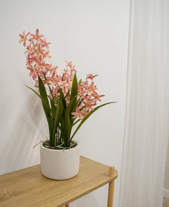Artificial plant cymbidium 58 cm pink - Easyplants Artificial Plants & Flowers