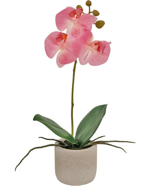 Artificial Orchid Real Touch 30 cm Pink