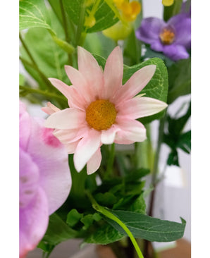 Artificial flower aster 60 cm pink