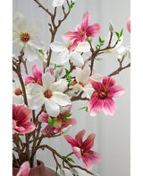 Artificial Branch Magnolia Small -Flowered 89 cm White - Easyplants Artificial Plants & Flowers