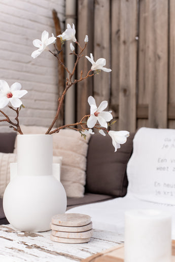 Artificial Branch Magnolia Small -Flowered 89 cm White - Easyplants Artificial Plants & Flowers