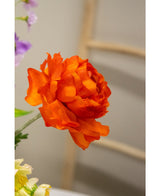 Artificial Flower Ranunculus 51 cm Dark Orange - Easyplants Artificial Plants & Flowers