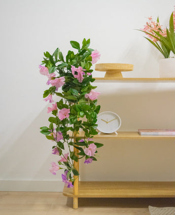 Artificial Hanging Plant Petunia 70 cm Purple - Easyplants Artificial Plants & Flowers