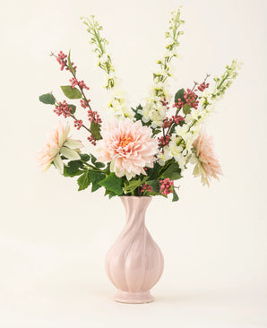 Silk artificial flower bouquet Morning Whisper