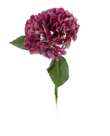 Artificial flower Charlotte Hortensia Real Touch Purple 49 cm - Easyplants Artificial Plants & Flowers
