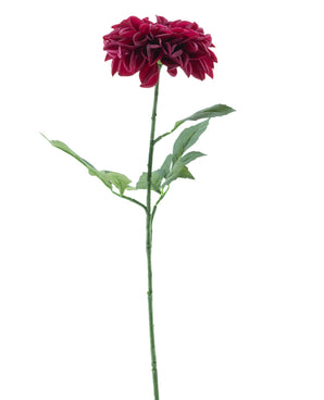 Artificial flower Dahlia Real Touch Purple 72 cm