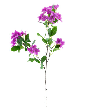Artificial flower Snowball Real Touch Purple 80 cm