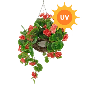 Artificial Hanging Plants UV