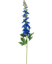 Artificial flower Delphinium 79 cm blue