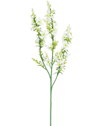 Artificial flower Catnip 75 cm white