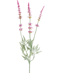 Artificial branch Lavender 66 cm purple