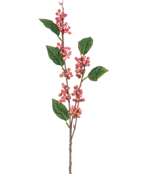 Artificial branch Berries 64 cm pink