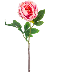 Artificial flower Peony 61 cm pink