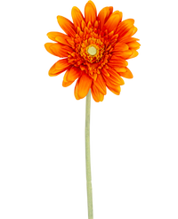 Artificial Gerbera 53 cm orange