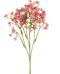 Artificial branch Plasterwort 48 cm vintage pink