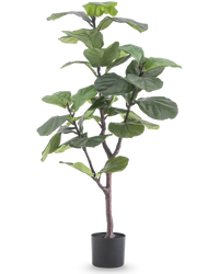 Artificial plant Ficus Tobacco Plant Deluxe 125 cm