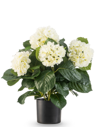 Artificial Plant Hydrangea 43 cm White