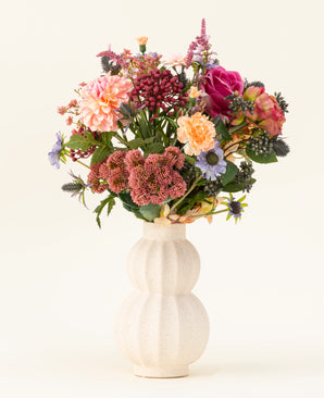 Artificial Bouquet Silk Pretty Pastel 45 cm