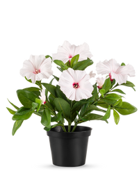 Artificial flower petunia plant 25 cm pink