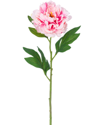 Artificial Flower Peony 77 cm Light Pink