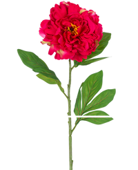 Artificial Flower Peony 77 cm Red