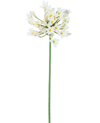Artificial Flower Agapanthus 77 cm White