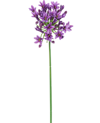Artificial Flower Agapanthus 77 cm Purple