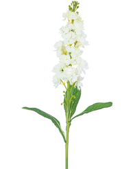 Artificial Flower Violier 78 cm White