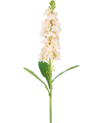 Artificial flower Violier 78 cm cream
