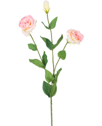Artificial EUSTOMA REAL TOUCH LIGHT PINK 72CM