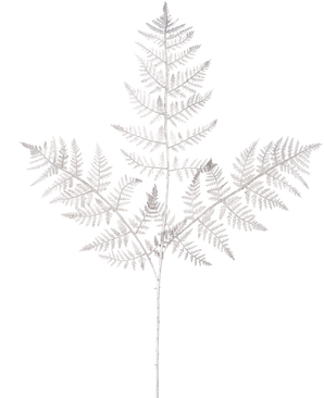 Artificial Branch fern 78 cm Champagne