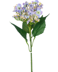 Artificial Flower Butterfly Hydrangea 72 cm Light Lilac