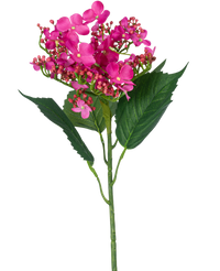 Artificial Flower Butterfly Hydrangea 72 cm Pink