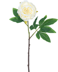 Artificial Flower Peony 61 CM White