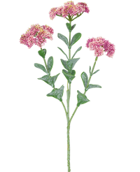 Artificial Branch Sedum 56 cm Light Pink