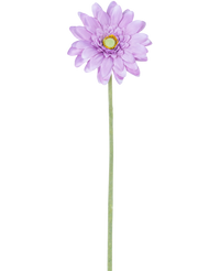 Artificial Flower Mini Gerbera 47 cm Lilac
