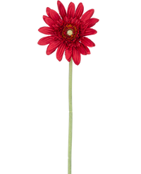 Artificial Flower Gerbera 53 cm Red
