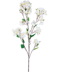 Artificial flower Bougainvillea 120 cm white