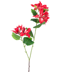 Artificial Flower Rhododendron 85 cm Light Red