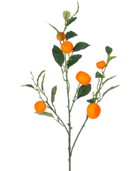 Artificial Branch Mandarin 104 cm Orange