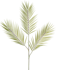Artificial Branch fern 100 cm Green